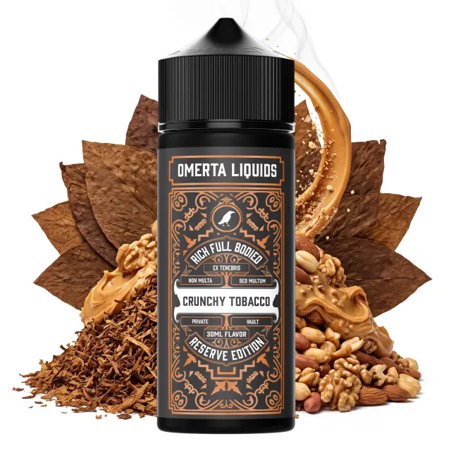 Reserve Crunchy Tobacco 30ml (120ml) - Omerta Flavorshots