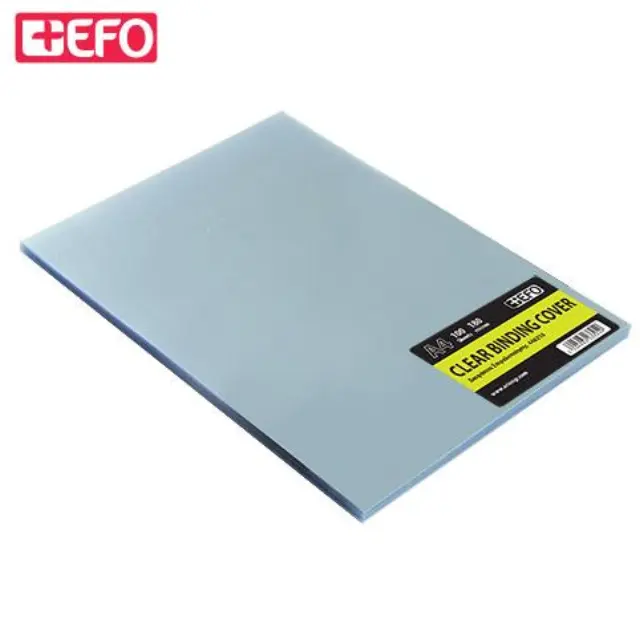 Εξώφυλλα Σπιραλοποίησης PVC 180 micron 100 φύλλα Άχρωμο