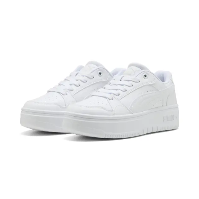 Puma Rebound Γυναικεία Sneakers Total White 2
