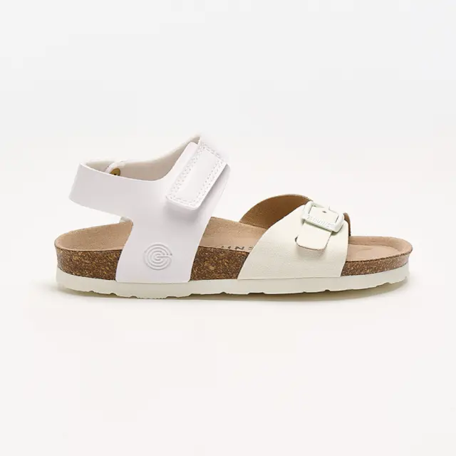 Genuins Πέδιλα Παιδικό HT Άσπρο GEN/MELOS SHINY IVORY
