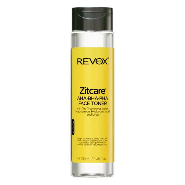 Revox B77 Zitcare AHA BHA PHA Active Face Toner 250ml