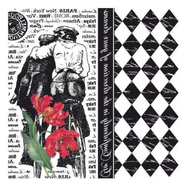 Artebella Αυτοκόλλητο Χαρτί Ντεκουπάζ Home Design Transfer 25x25cm 5835V