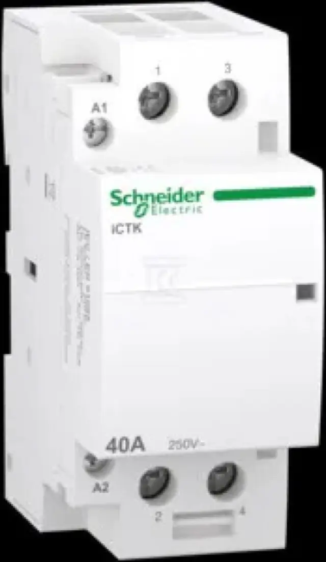 contactor, Acti9 iCTK, 40 A, 2 NO, 250 V, coil 220...240 V