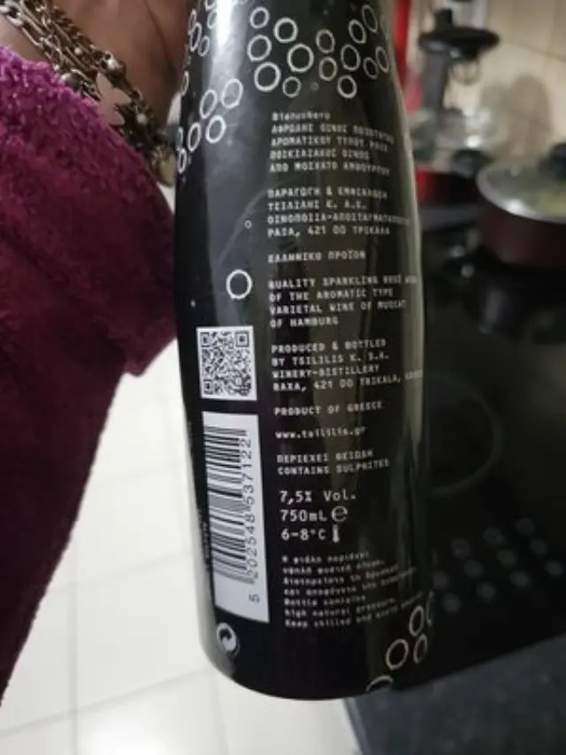 BIANCO NERO MOSCATO ΑΦΡΩΔΗΣ ΡΟΖΕ 750ml