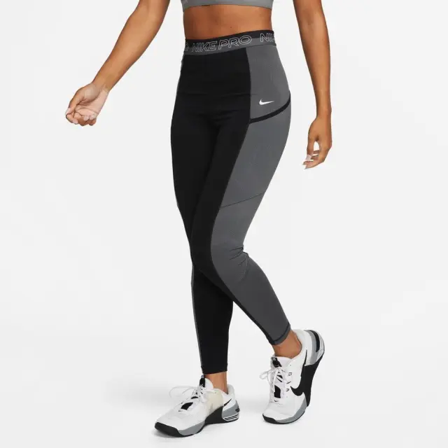 Nike Pro 7/8 Tight (DX0063-010) - Μαύρο - L