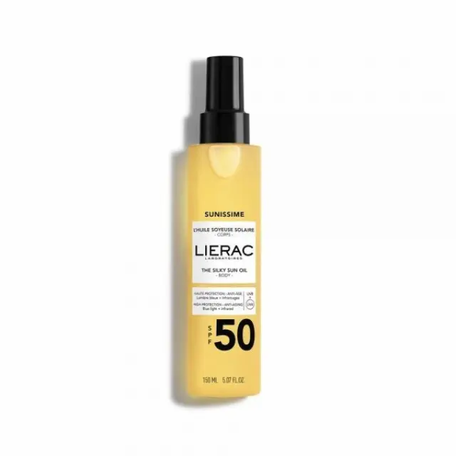Lierac Sunissime The Silky Sun Body Oil Αντηλιακό Λάδι Υψηλής Προστασίας για το Σώμα SPF50 150ml