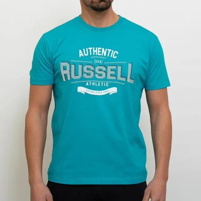 Russell Athletic Crewneck T-shirt (A3008-1-146) - Τιρκουάζ 3