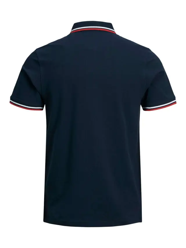 JJEPAULOS POLO SS NOOS Navy Blazer 2
