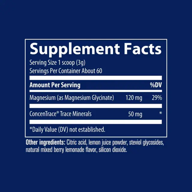 Trace Minerals Magnesium Glycinate Grape, 180 g 2
