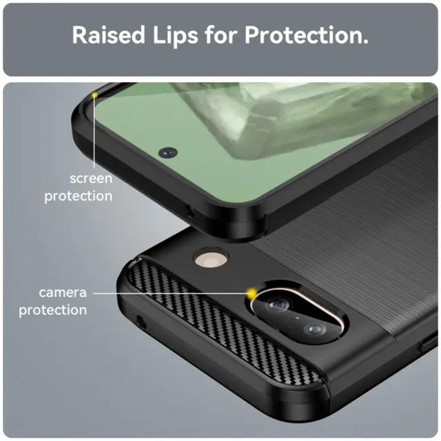 Techsuit - Carbon Silicone - Xiaomi Redmi 14c / Poco C75 - Black 3