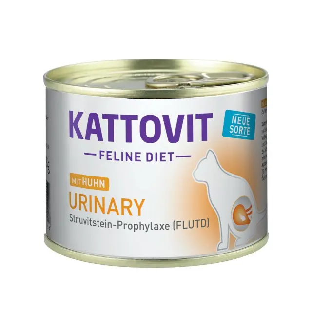 Kattovit Urinary Chicken Κλινική Κονσέρβα Γάτας με Κοτόπουλο 185gr