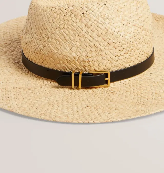 Καπέλο TED BAKER Harieti Buckle Detail Straw 278683 Ψάθα - ONE SIZE 2