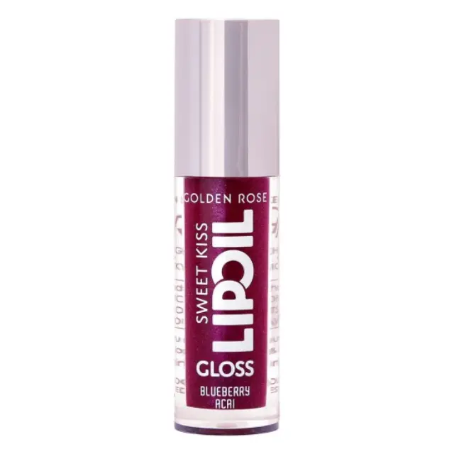 Golden Rose Sweet Kiss Lip Oil Gloss 07 BLUEBERRY ACAI