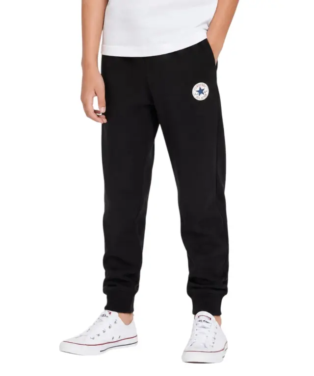 Converse - Παιδικό Παντελόνι Φόρμας Jogging & Sportswear 969478-023 Μαύρο - 8-10 ετών