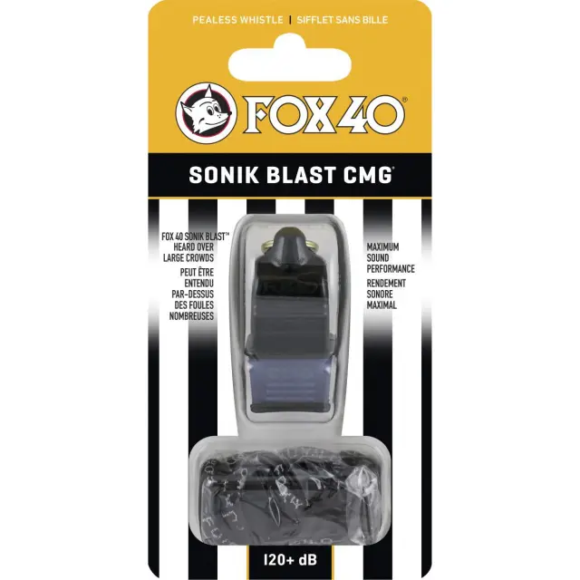Σφυρίχτρα FOX40 SONIK BLAST CMG OFFICIAL Με Κορδόνι 2