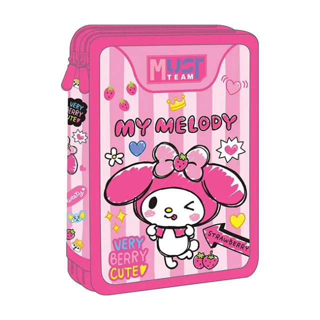 Must Κασετίνα Διπλή Γεμάτη My Melody (000490313)