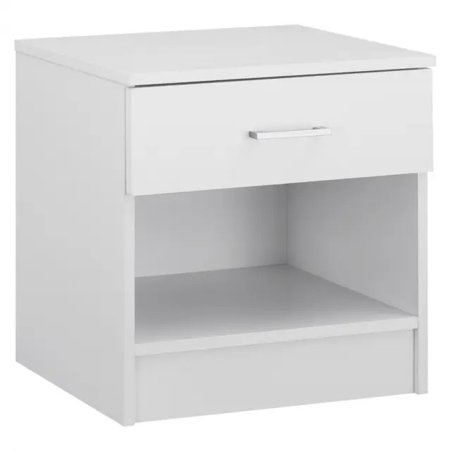 ΚΟΜΟΔΙΝΟ ΜΕ 1 ΣΥΡΤΑΡΙ ΛΕΥΚΟ FB92345.05 45x35,5x47 εκ.