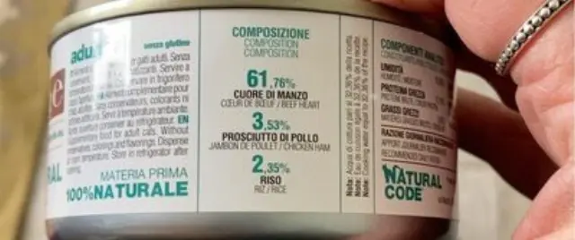 Natural Code XL 14 Βοδινό & Ζαμπόν 170gr Μονόχρωμο