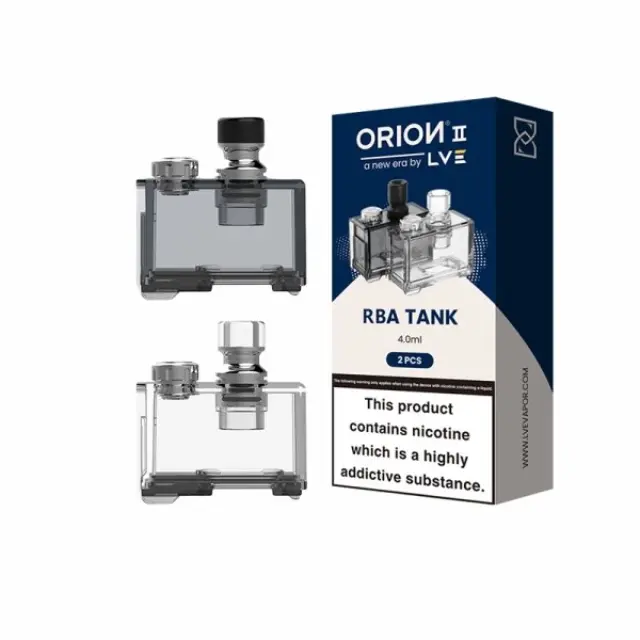 Orion II Pro RBA Empty Pod Cartridge 4ml (2τμχ) - LVE 3
