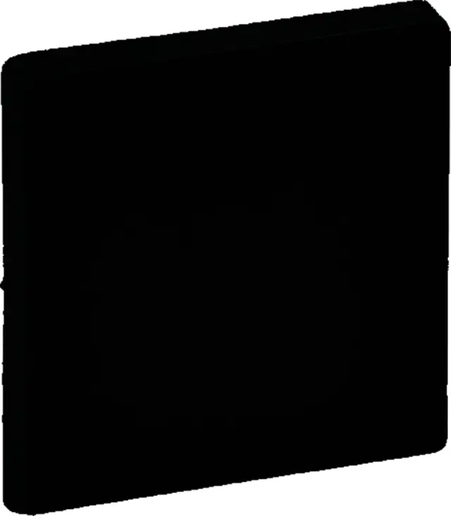 ROCKER FOR 1 GANG SWITCH MAT BLACK VALENA LIFE