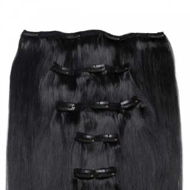 SEAMLESS1 HAIR EXTENSIONS ΤΡΕΣΑ ΜΕ ΚΛΙΠ 5 ΚΟΜΜΑΤΙΑ DUST 55ΕΚ