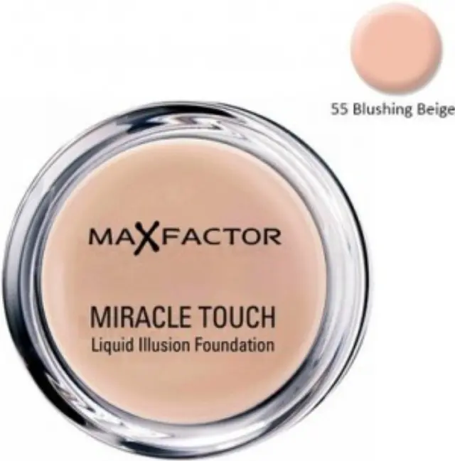 Max Factor Miracle Touch Liquid Illusion Foundation 55 Blushing Beige 11.5gr