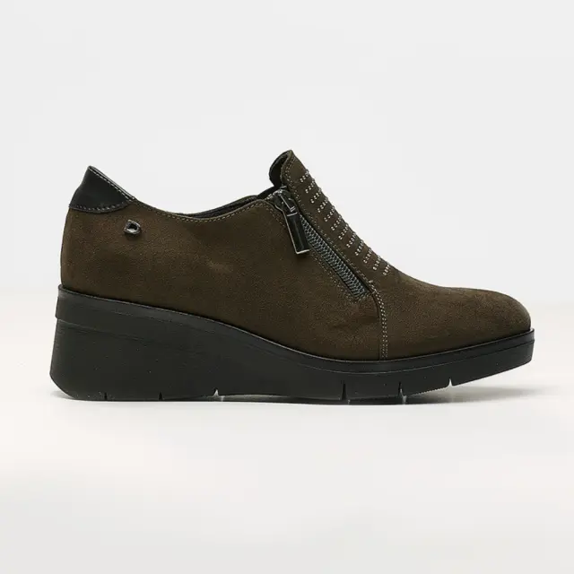 Donna Serena Μοκασίνια-Loafers Γυναικείο δέρμα Nubuck Καφέ DSE/4800 TAUPE