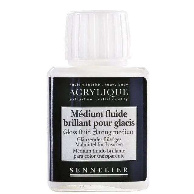 Sennelier Gloss Fluid Glazing Medium για Ακρυλικά - 75ml