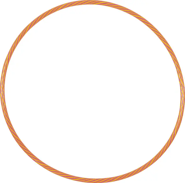 AMILA Χούλα-Χουπ Δίχρωμο 70cm - Φ18mm - 260gr (48024)