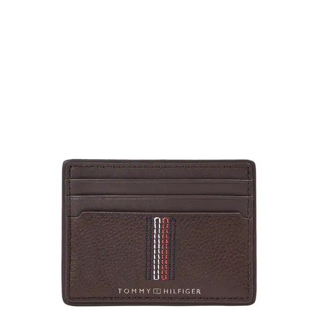 Καρτοθήκη TOMMY HILFIGER TH Casual Credit 12529 Καφέ