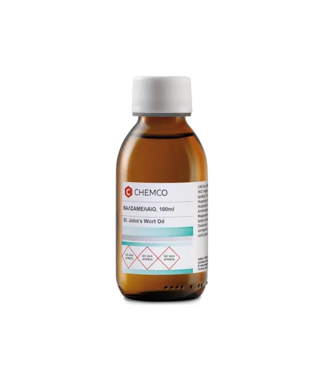 Chemco St. John's Wort Oil Βαλσαμέλαιο για Επούλωση, Εγκαύματα & Κατακλίσεις 100ml