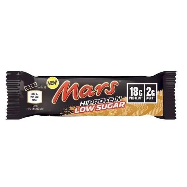 Mars Hi-Protein Low Sugar Μπάρα Πρωτεΐνης 57gr