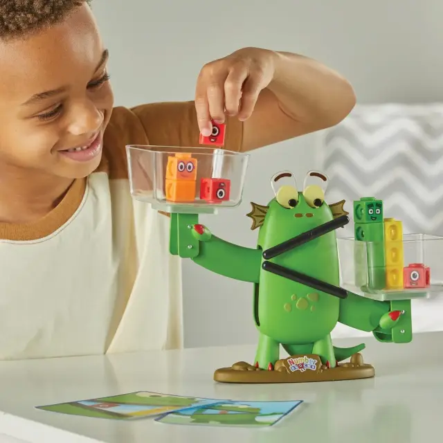 Learning Resources Numberblocks Αριθμοκυβάκια Blockzee Ζυγαριά (3+ ετών) HM 96089-UK 2