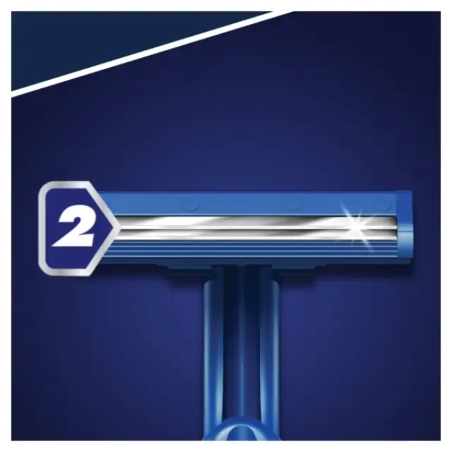 Gillette Blue II Fixed Ξυραφάκια 2 Λεπίδων Μιας Χρήσης 5τμχ 2