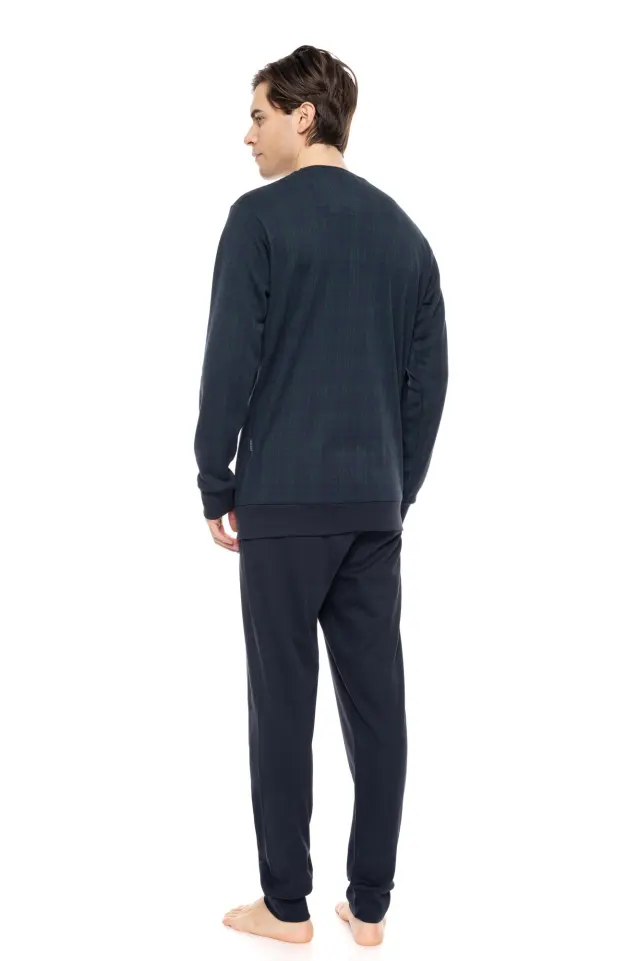 W-M711 - Type - PYJAMA JACQUARD GREEN PLAID - XXL 3