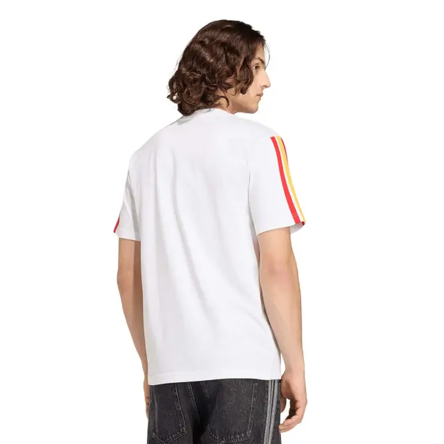 adidas Sportswear Men's Football Spain Federation DNA Tee Άσπρο KD4224 (adidas Sportswear) - Medium 2