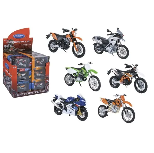 Globo Welly Μηχανή KTM 690 LICENSED ENDURO σε κλίμακα 1:18 (1 τμχ)