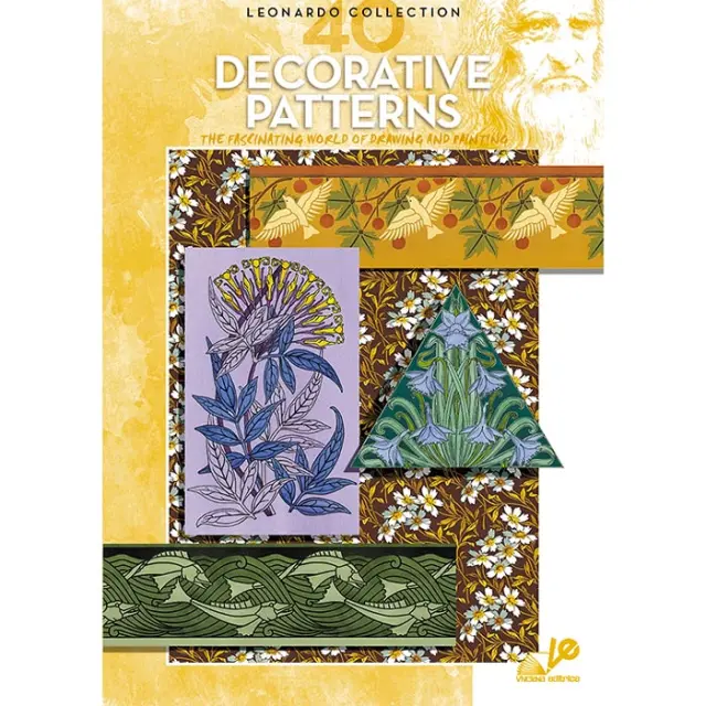 Βιβλίο Ζωγραφικής Leonardo No40 - Decorative Patterns