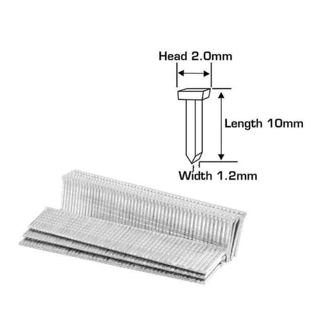 Bormann Pro BHT7234 - Καρφί, Σύρμα 1.2mm, Κεφαλή 2mm, πόδι 10mm 1000τεμ. (047292)