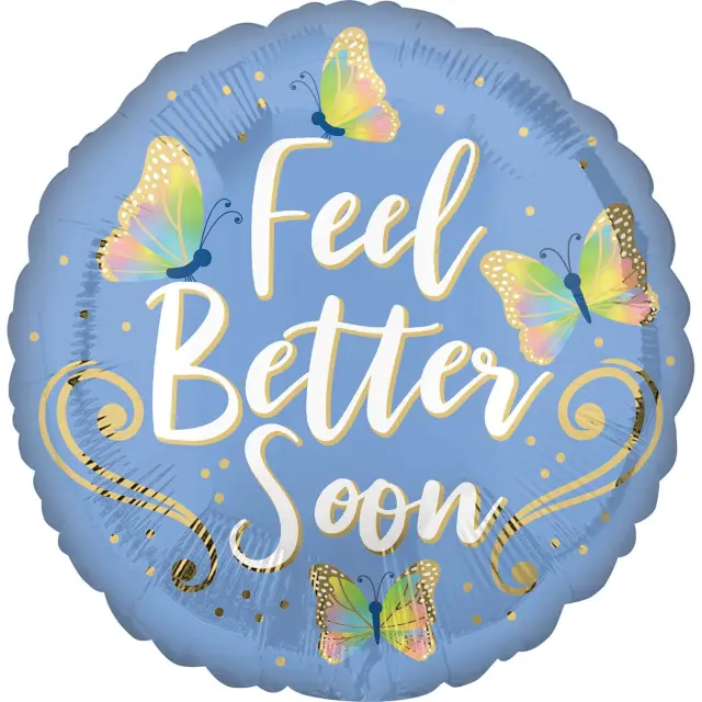 Μπαλόνι Φοιλ 18 Feel Better Butterflies /46 cm Πεταλούδες