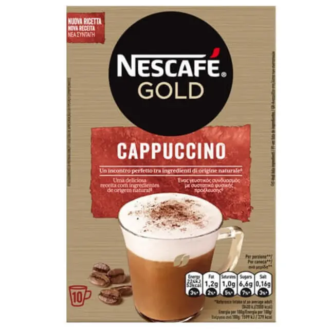 Nescafe Cappuccino Στιγμιαίος 10 φακελάκια
