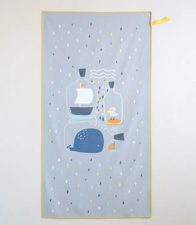 Πετσέτα Θαλάσσης (70x140) Message in a Bottle microfiber nima