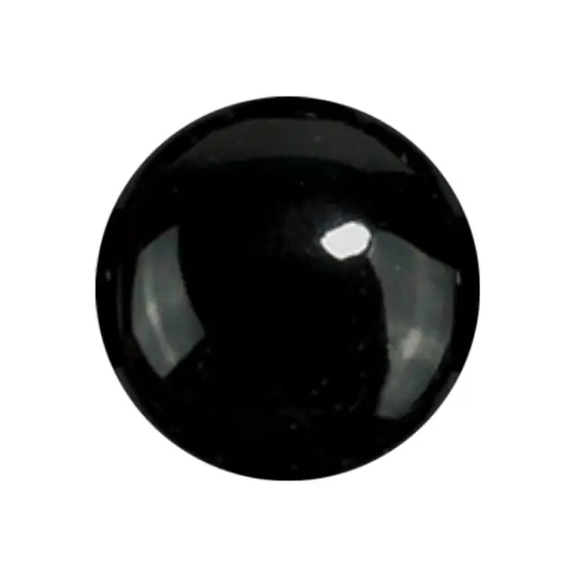 Καμπουσόν Black Stone Στρογγυλό - Ø8mm - 5τεμ