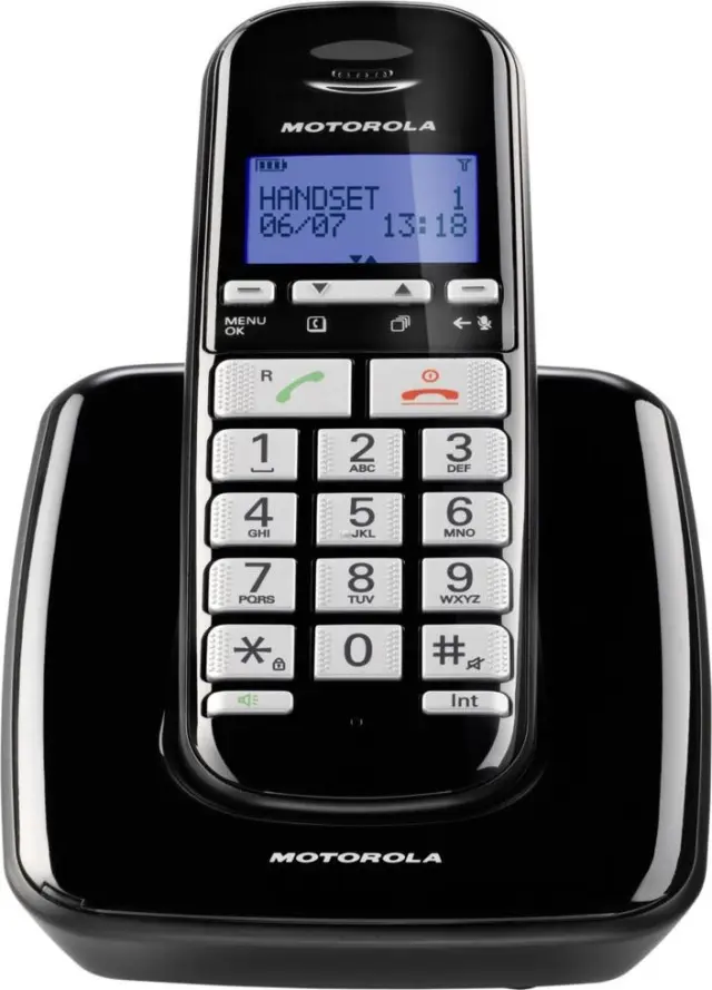 ΤΗΛΕΦΩΝΟ ΑΣΥΡΜΑΤΟ S3001B ΜΑΥΡΟ MOTOROLA