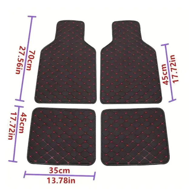Σετ πατάκια αυτοκινήτου 4τεμ - Car Mats 4pcs 084020 2