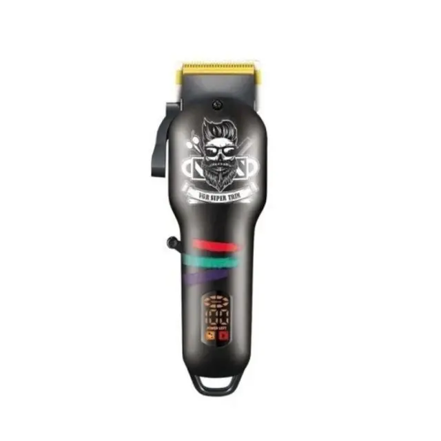 Κουρευτική Μηχανή VGR V-699 Επαγγελματική Επαναφορτιζόμενη Τιτανίου Μαύρη