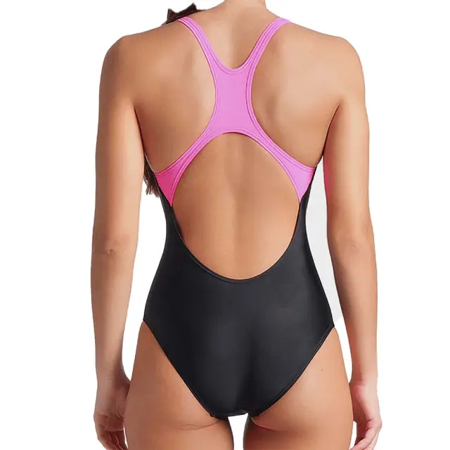 Arena Women's Graphic Swim Pro Swimsuit Μαύρο - Ροζ 009024-590 (Arena) 2
