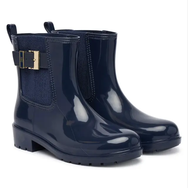 Γυναικεία Μποτάκια Tommy Hilfiger Rain Boot FW0FW09543-DW6 Μπλε Μπλε - 37 2