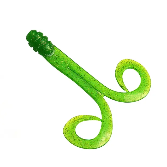 Χταποδάκι Tai Rubber Namida Double Curly Medium #TWC06 Green Gold