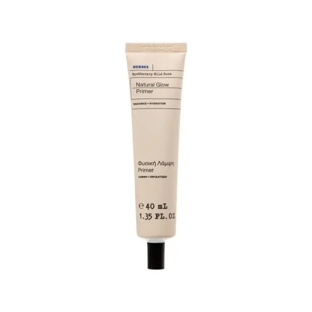 Korres Wild Rose Natural Glow Primer Προσώπου σε Κρεμώδη Μορφή 40ml 3